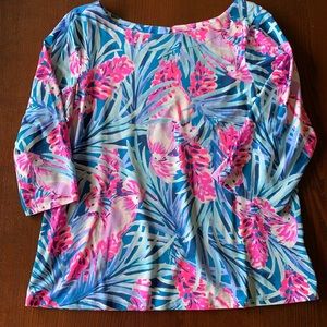 Lilly Pulitzer Waverly top XL